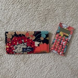 Vera Bradley 'Happy Snails' Checkbook Cover and Calculator